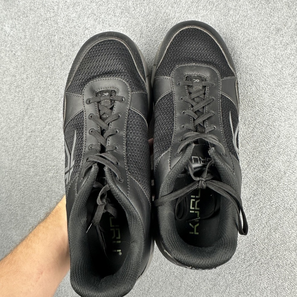 KURU Shoes Mens Size 14 Wide Black Mesh Walking Athletic Sneakers 105007140 - Picture 6 of 11